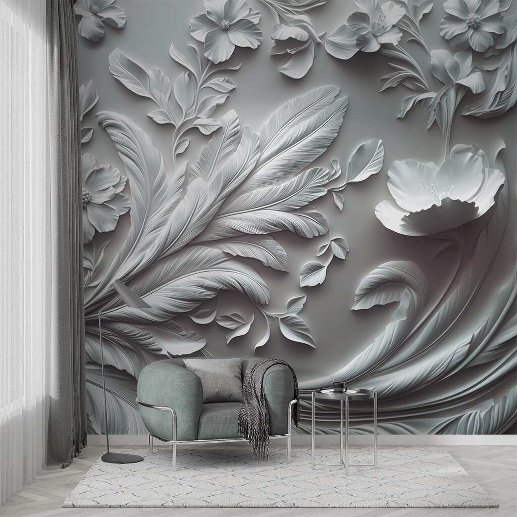 Sculpted Floral Scroll — interior 1