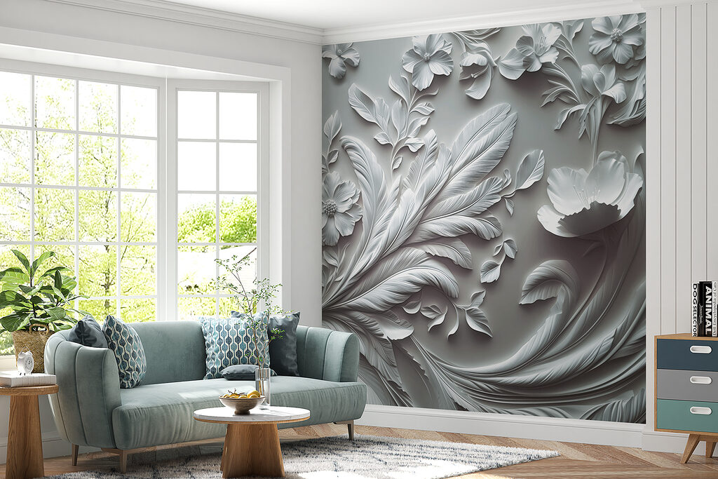 Sculpted Floral Scroll — interior 2