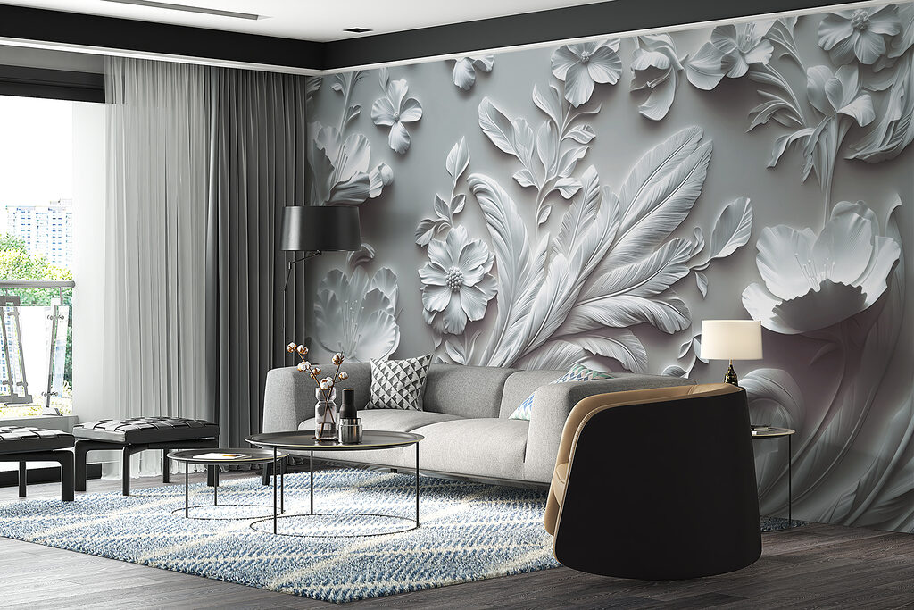 Sculpted Floral Scroll — interior 3