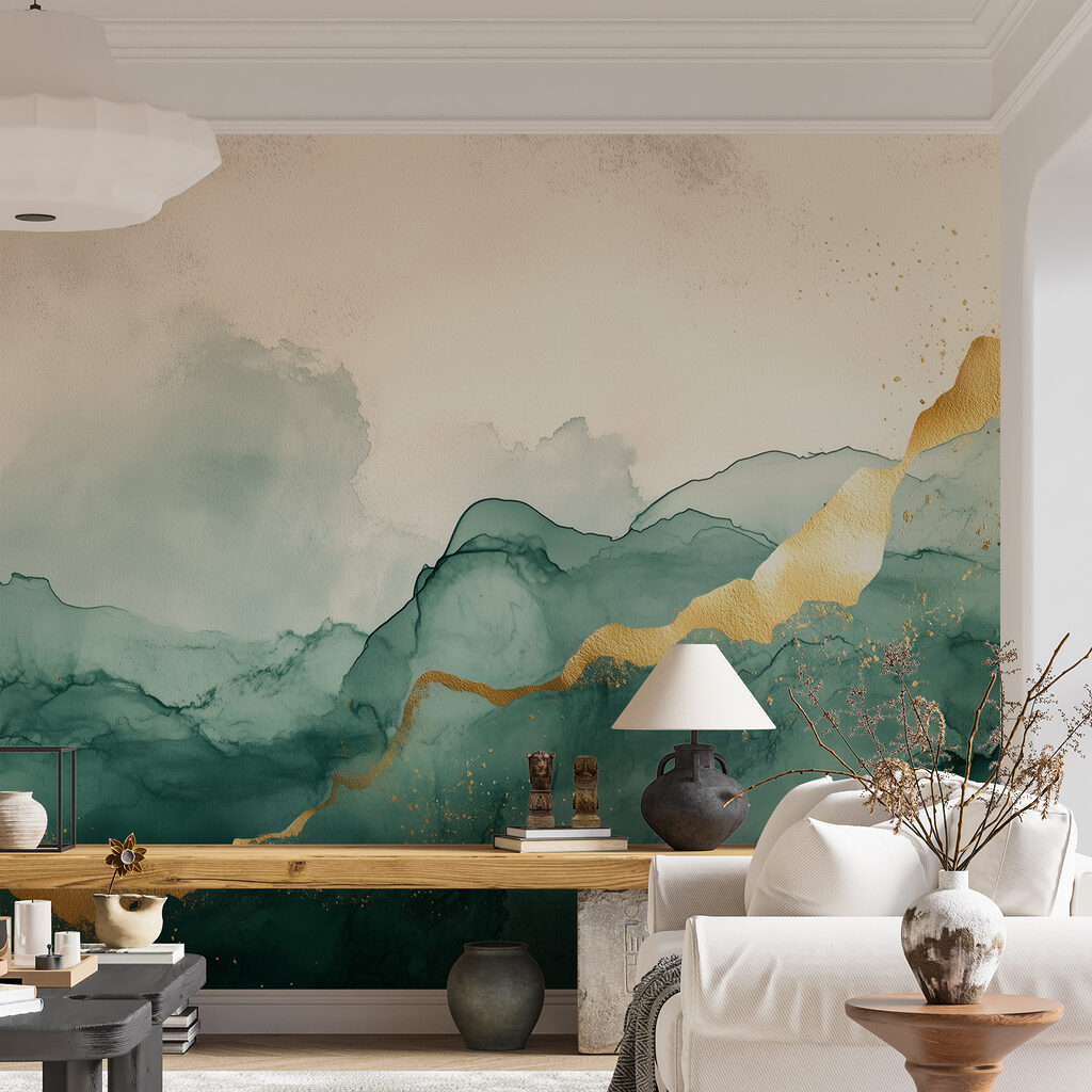 Watercolour Mountain Flow — interior 5