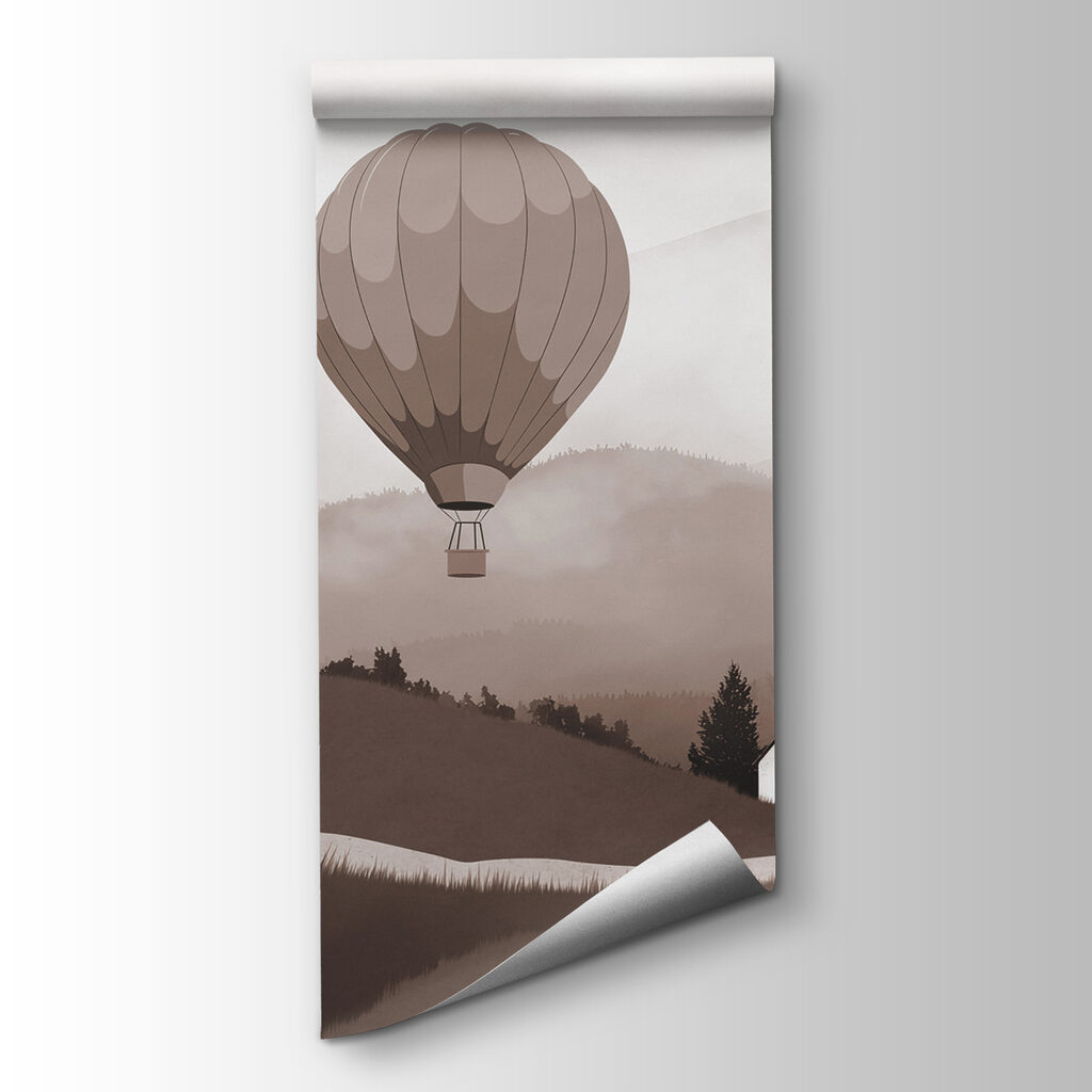 Balloons Above the Village — product view
