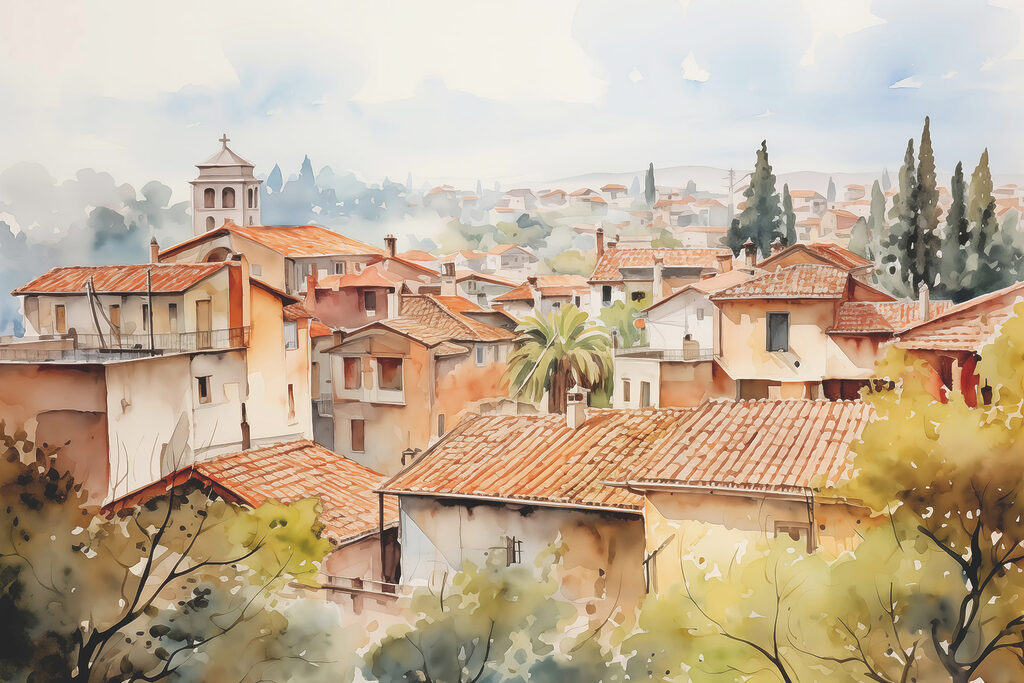 Terracotta Rooftops — full design
