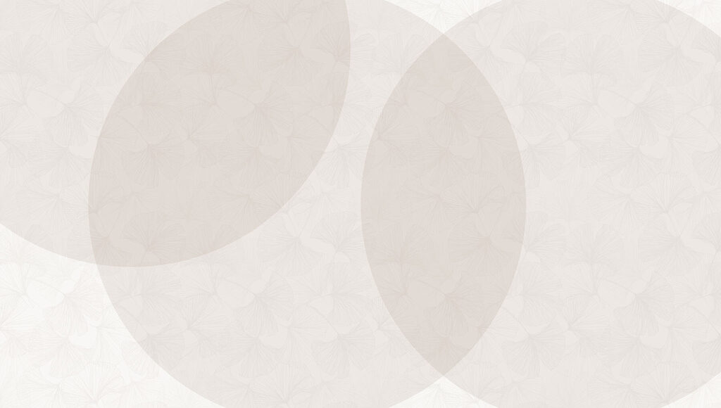 Translucent ovals in layers — full design