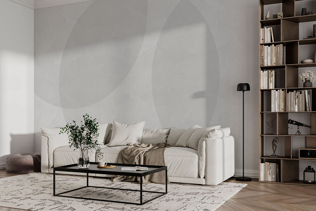 Circles in Soft Focus in an interior