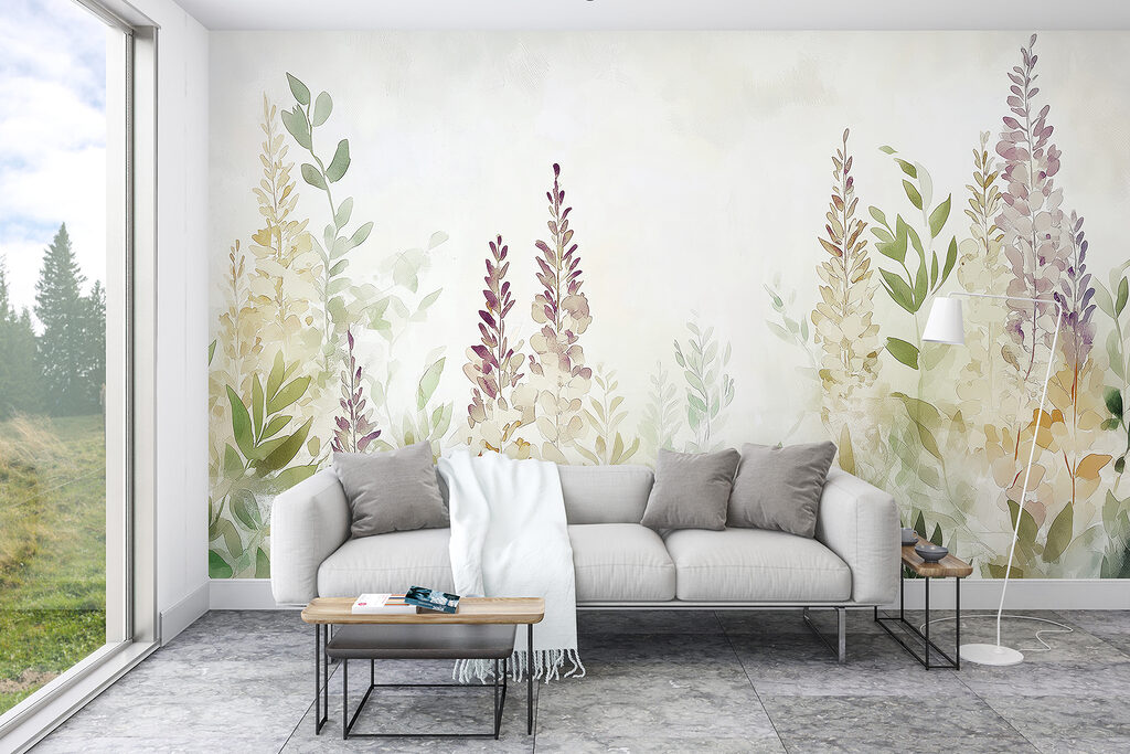 Lilac flower spikes — interior 3