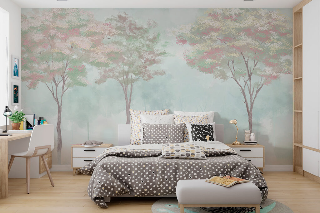 Blossom Trees in Mist — interior 1