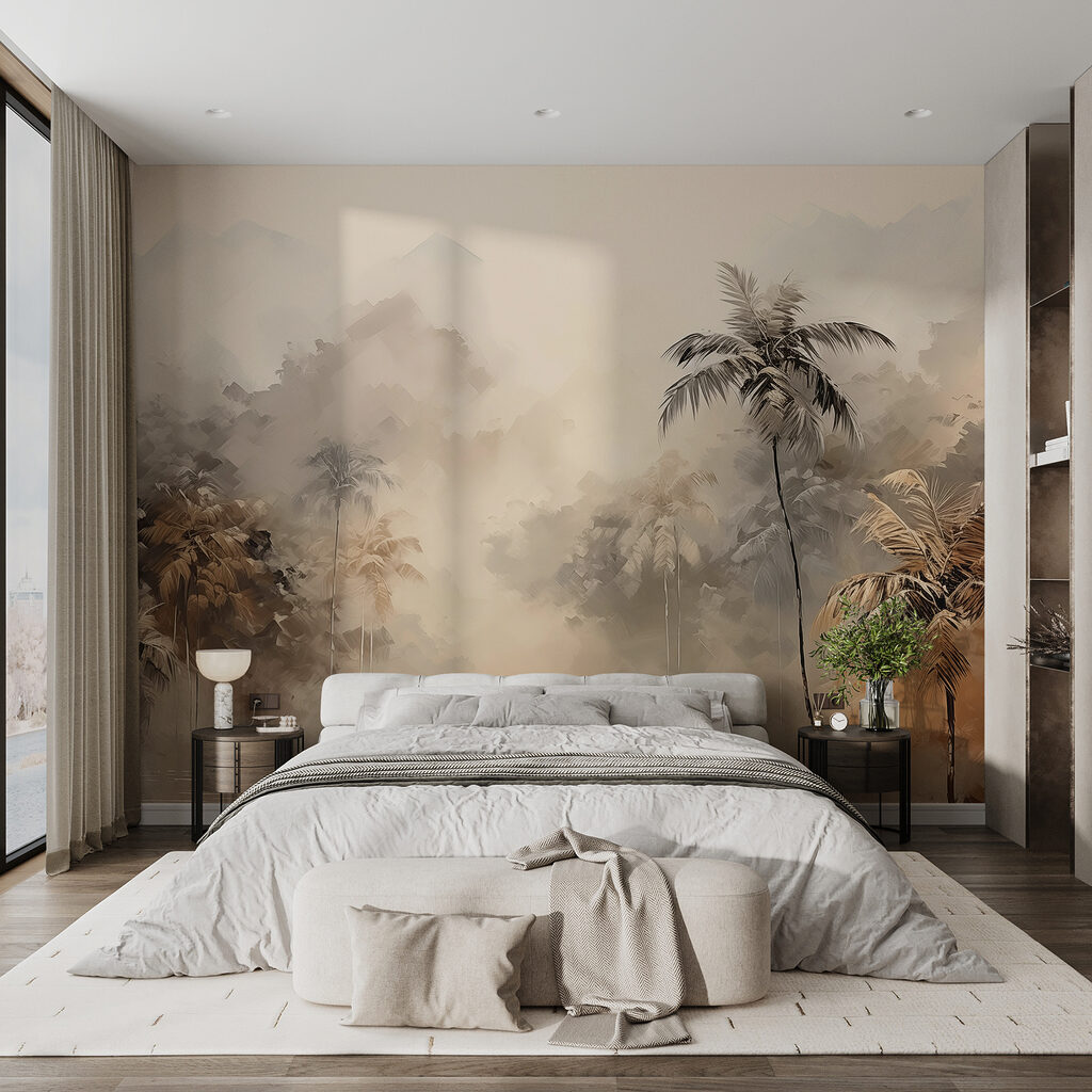 Tropical Dawn in an interior