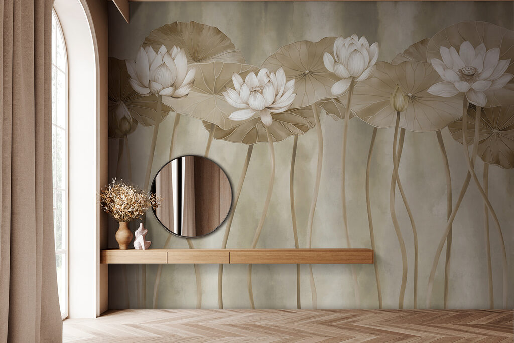 Lotus in a Row — interior 1