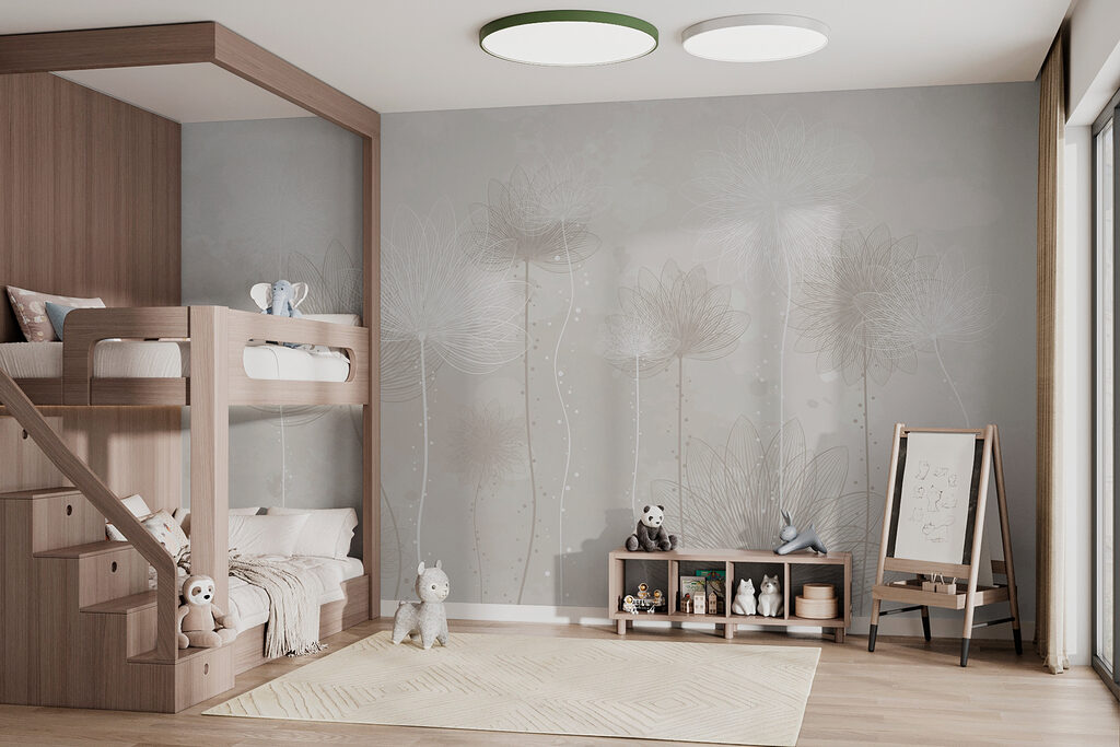 Faint Flower Stems — interior 2
