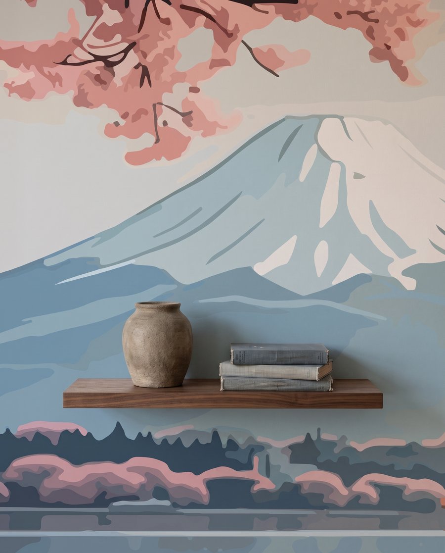 Blossom Mountain — detail