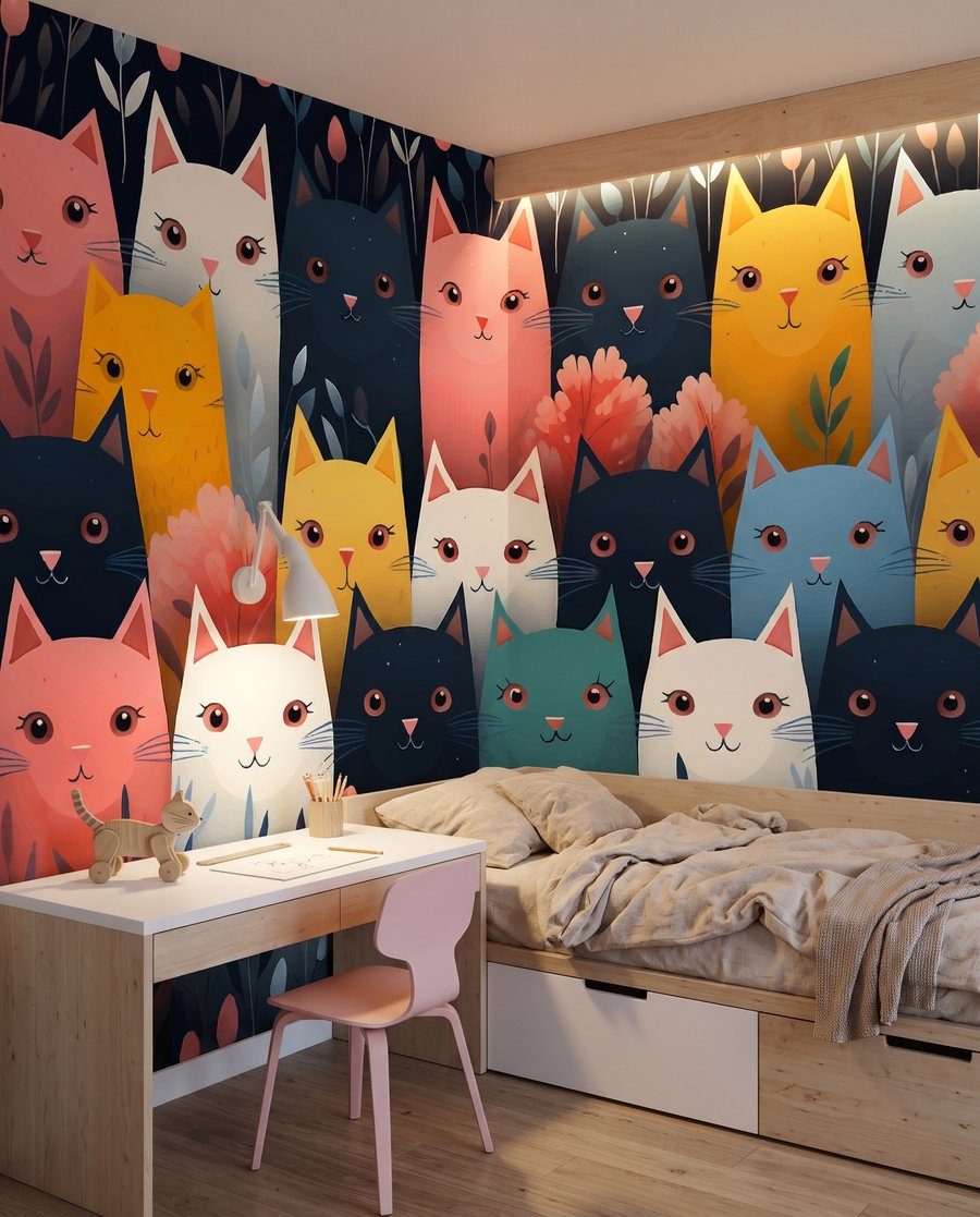 Colourful Cat Garden — interior 2
