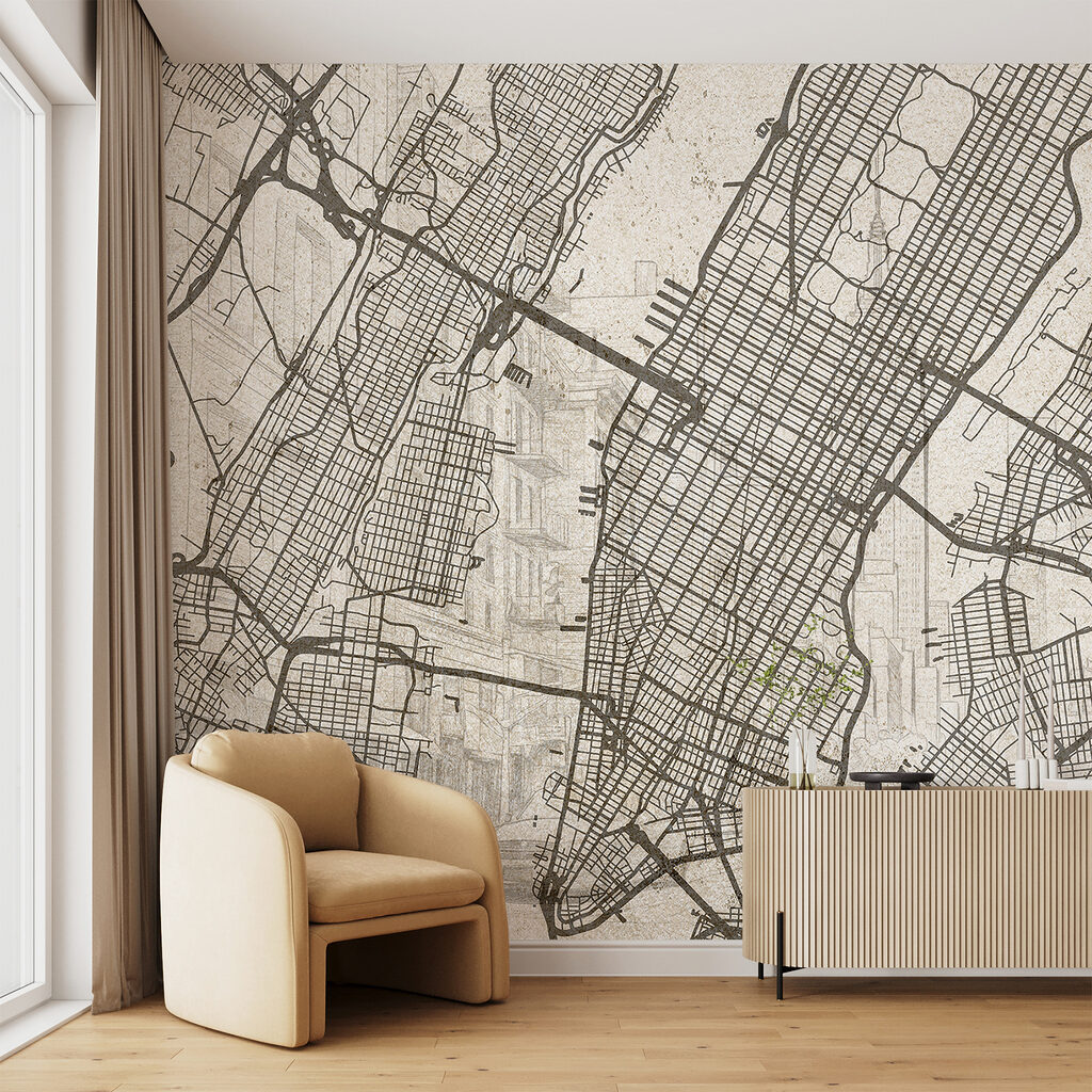 Manhattan Street Map — interior 2