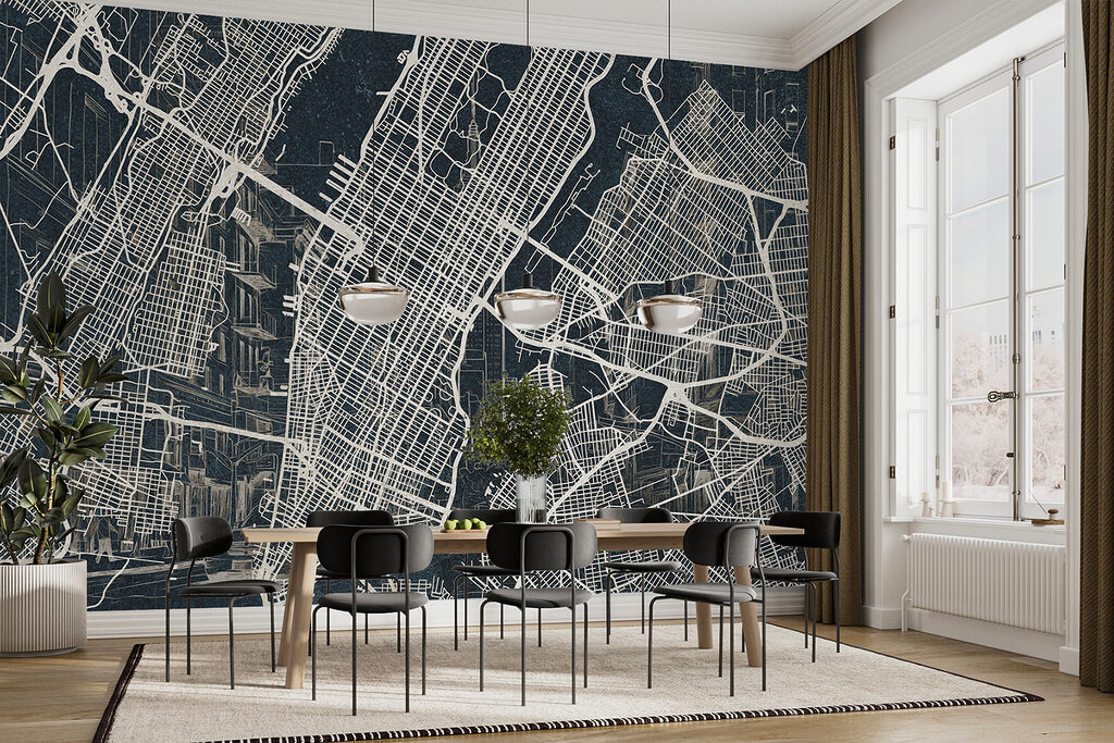 Manhattan Street Map — interior 3