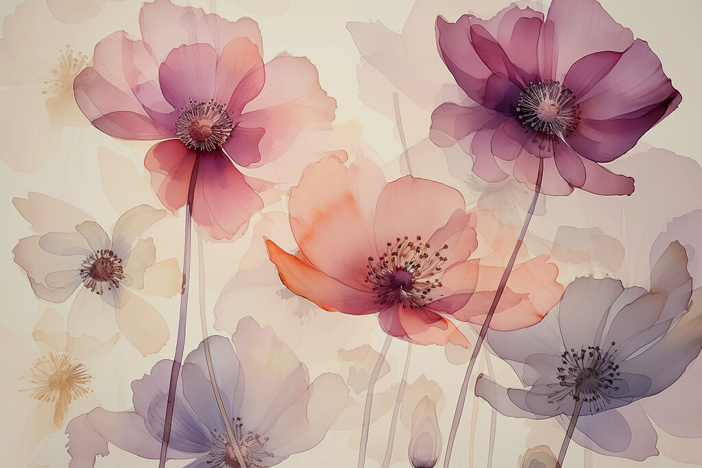 Petals in Colour — full design