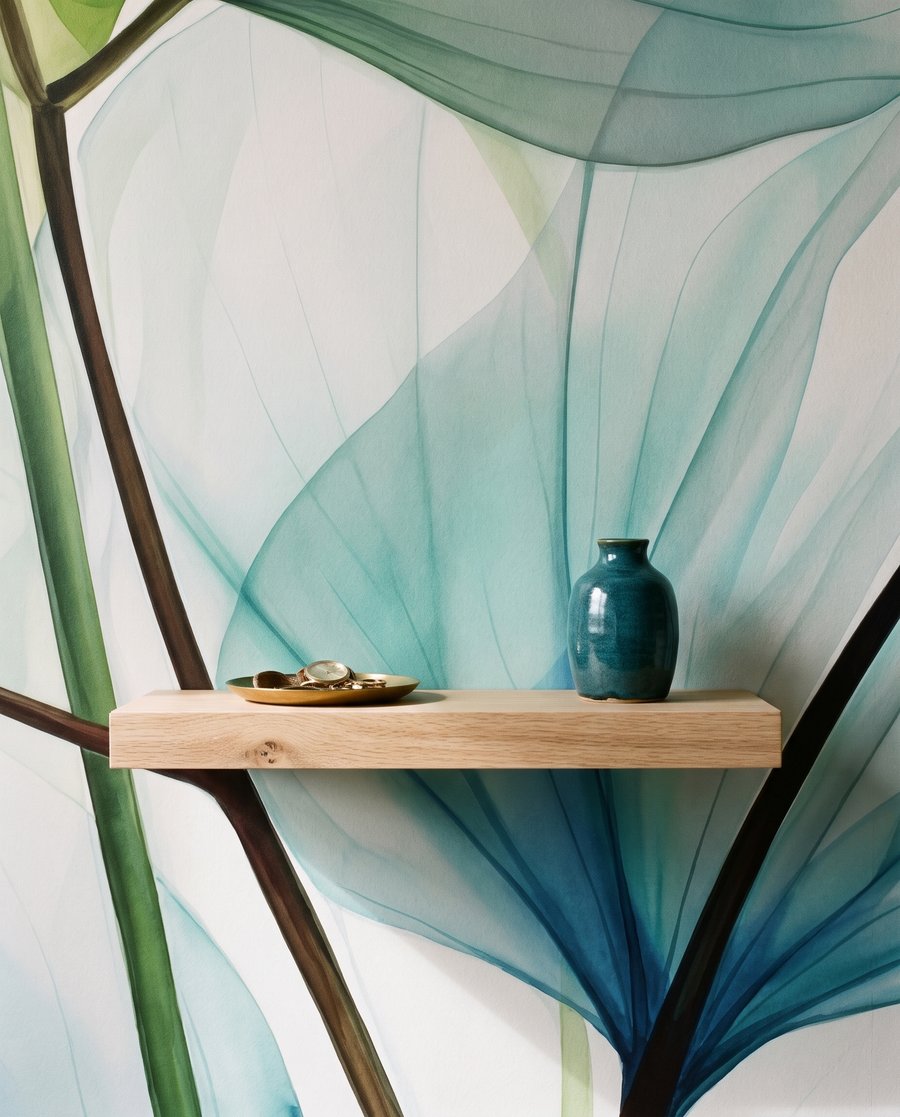 Leaves Unfolding — detail