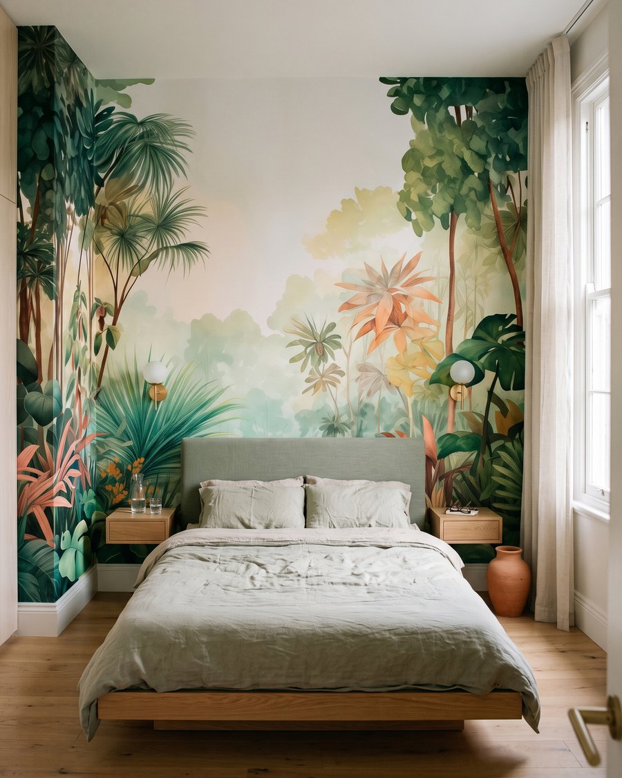 River Through the Tropics in an interior