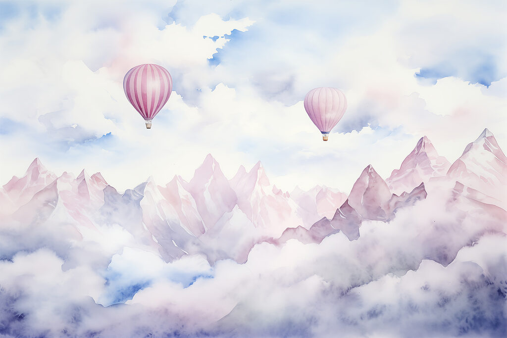 Balloon Mountain Dreams — full design