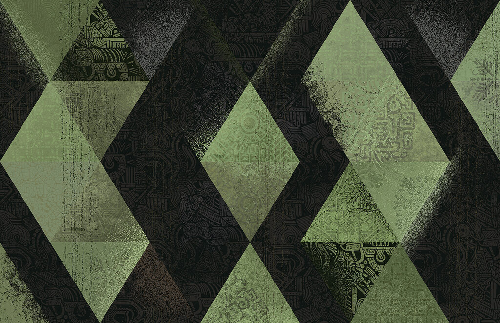 Weathered Diamonds — full design