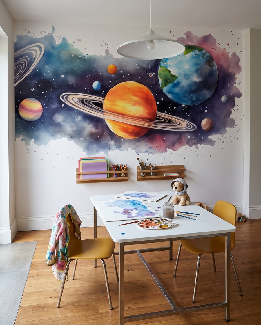 Watercolour Universe — interior 3