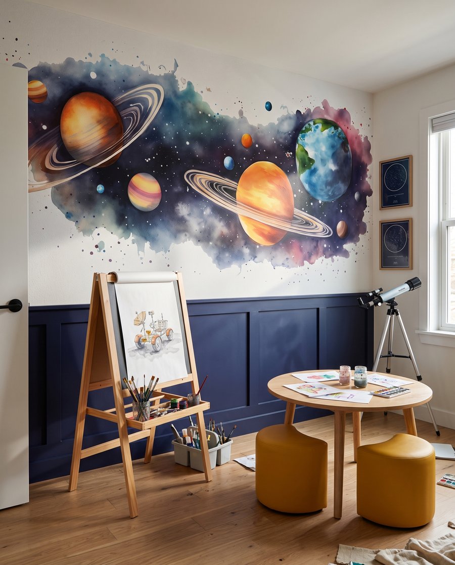 Watercolour Universe — interior 8