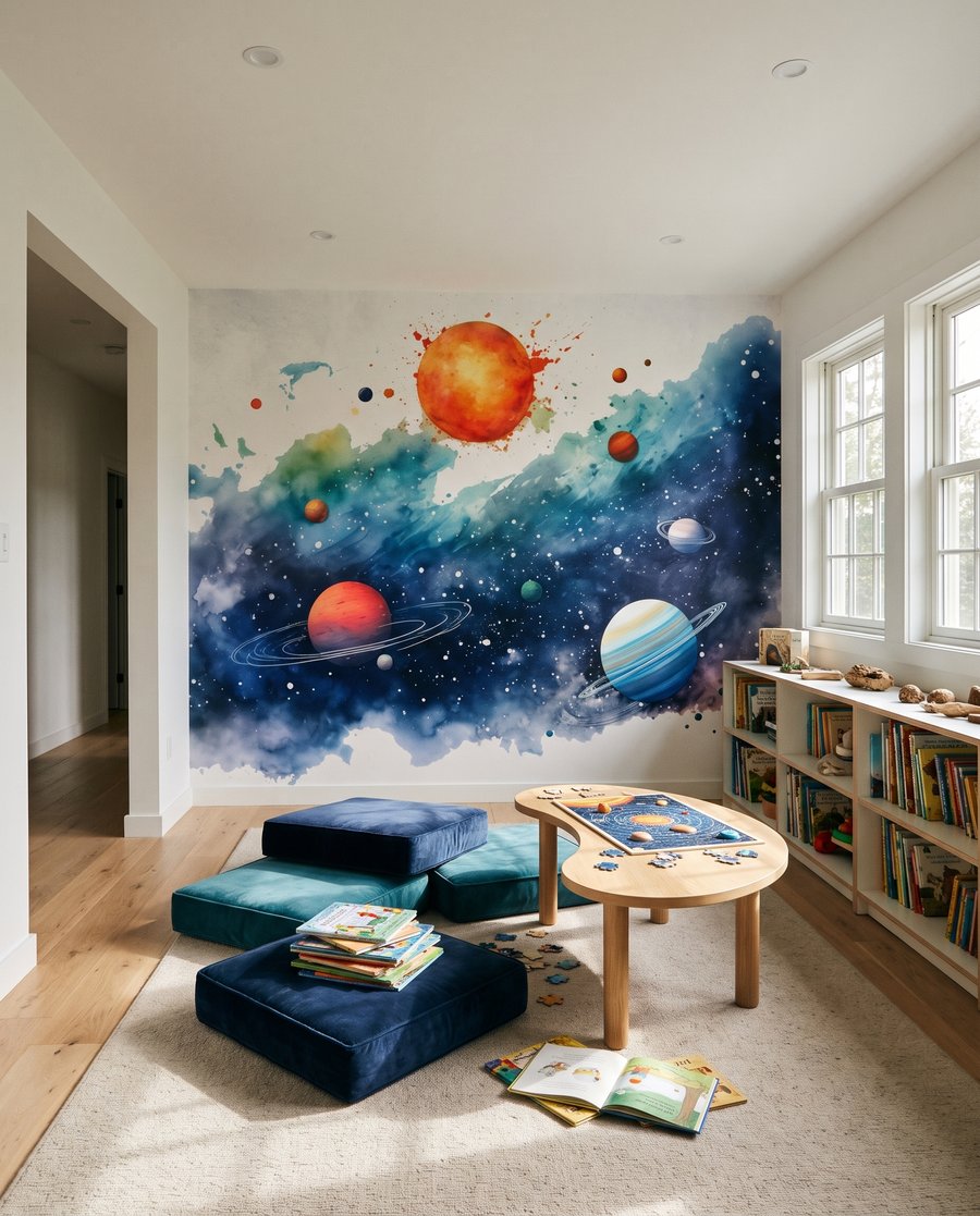 Watercolour Universe — interior 3
