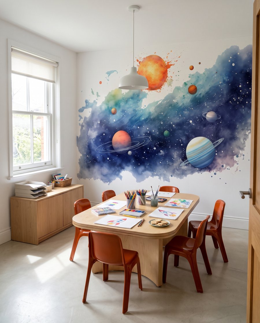 Watercolour Universe — interior 4
