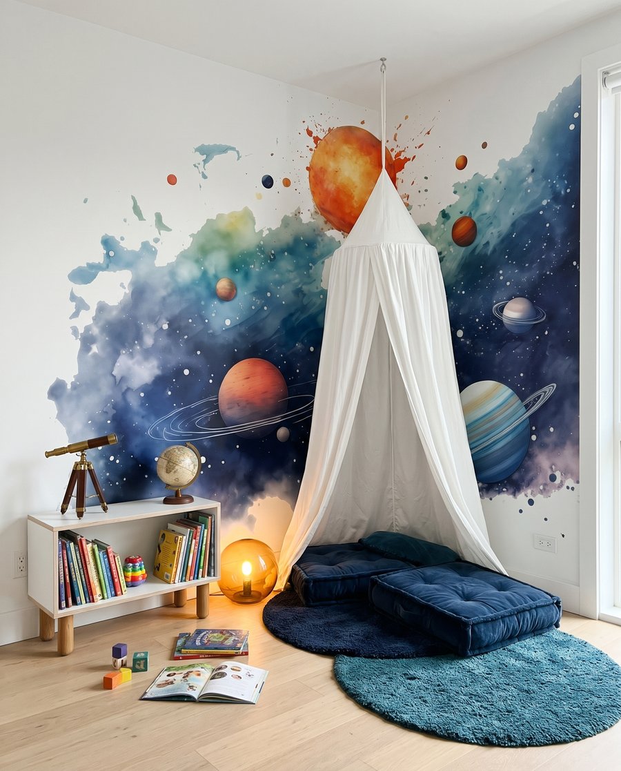 Watercolour Universe — interior 5