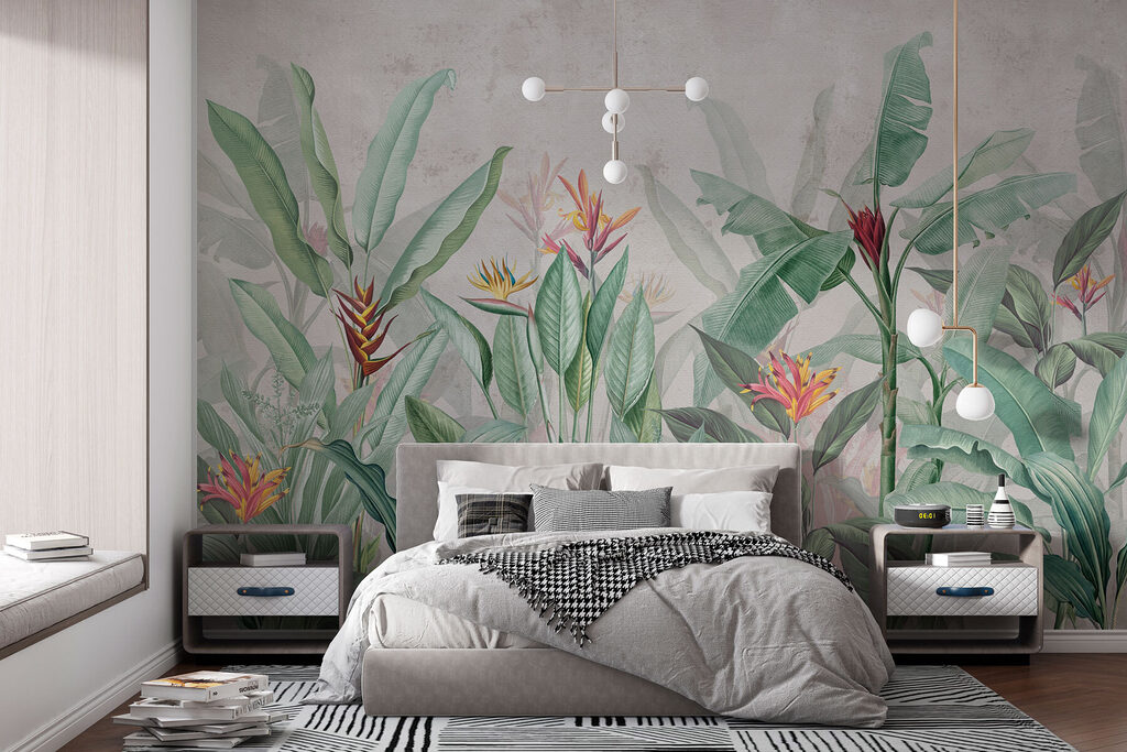 Birds in Tropical Leaves — interior 3