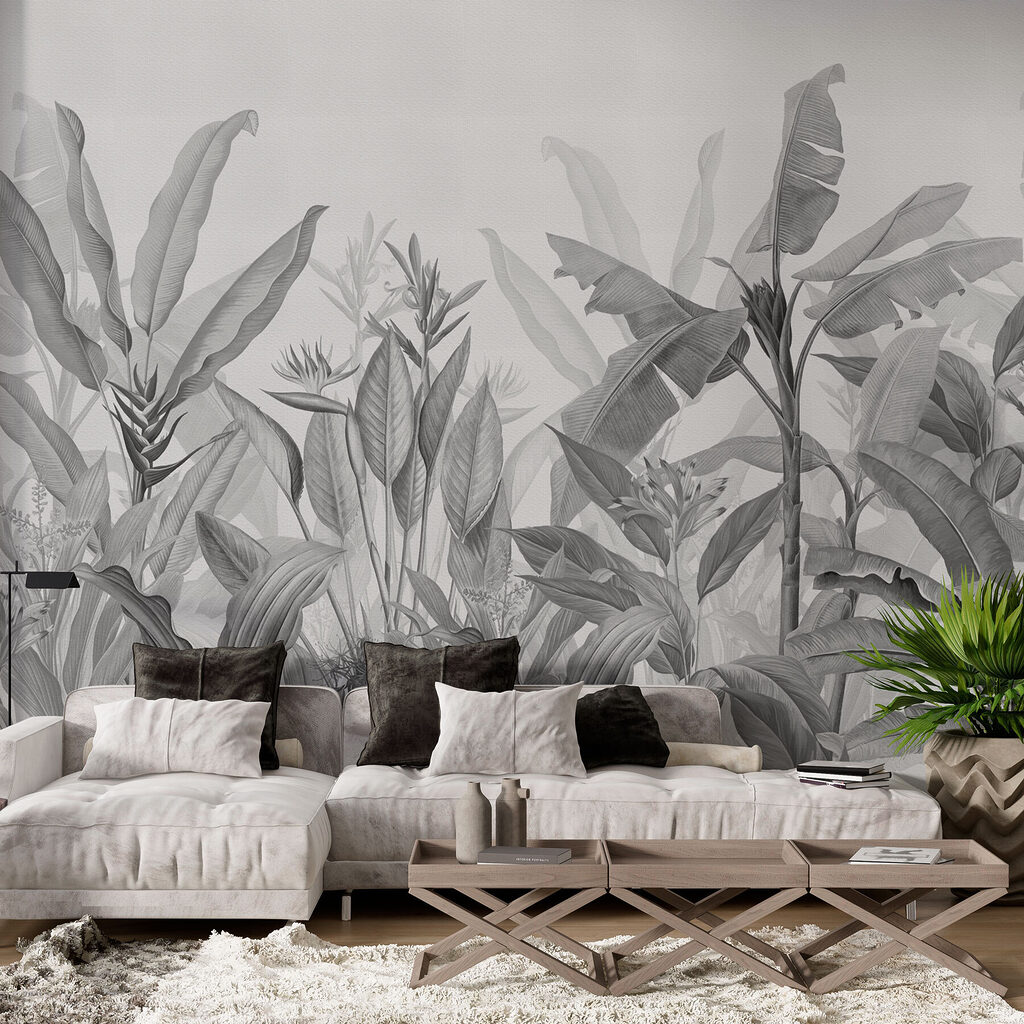 Birds in Tropical Leaves — interior 1