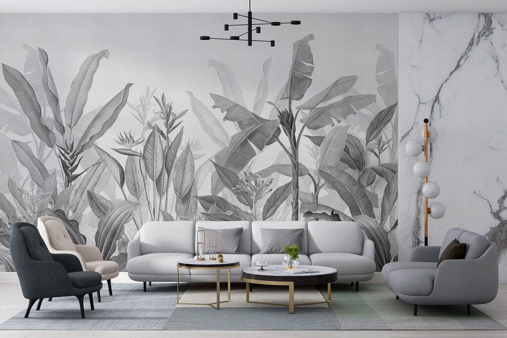 Birds in Tropical Leaves — interior 3