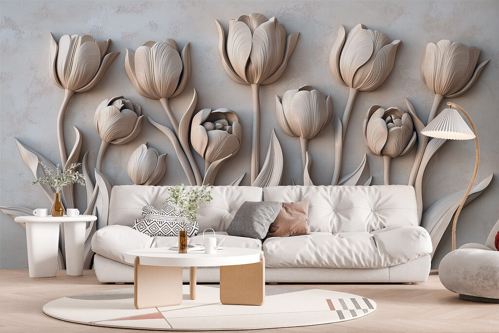 Tulips in Sculpted Light — interior 4