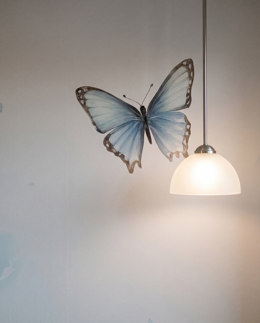 Butterflies in Watercolour — detail