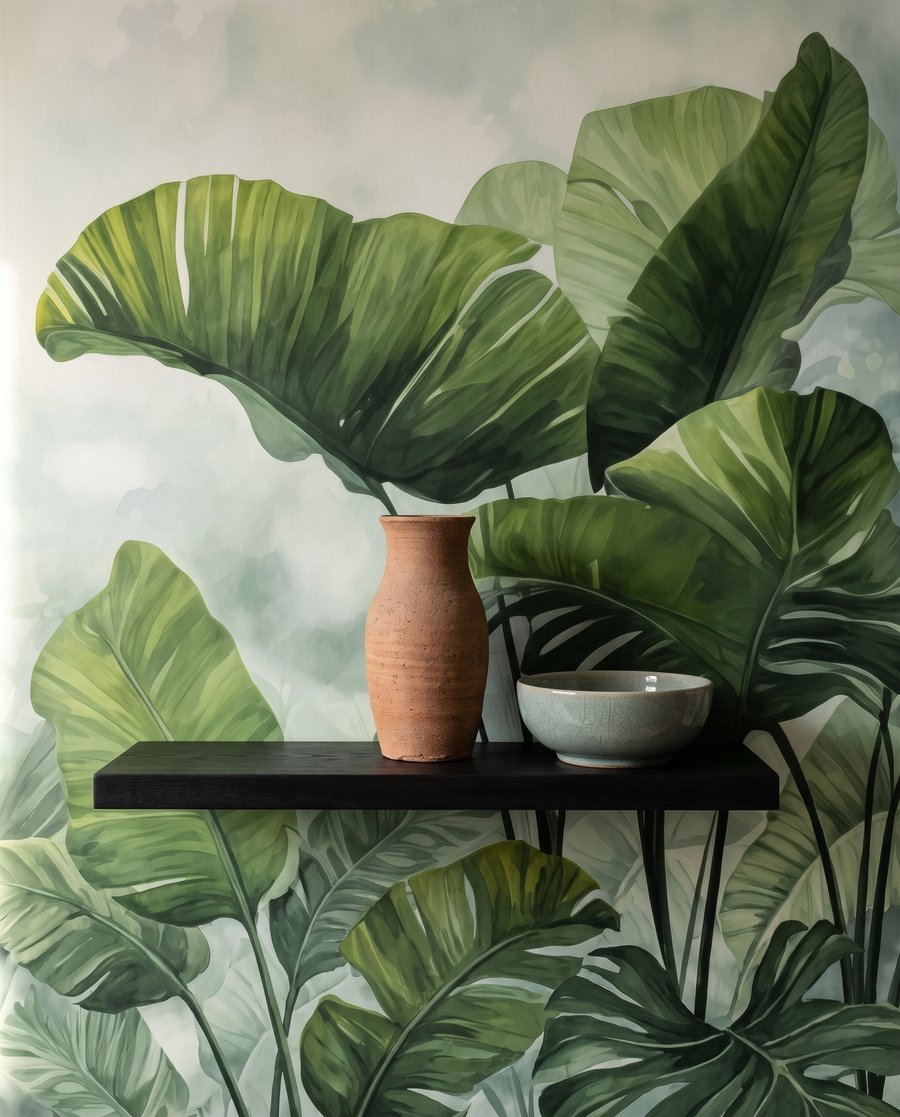 Leafy Valley — detail