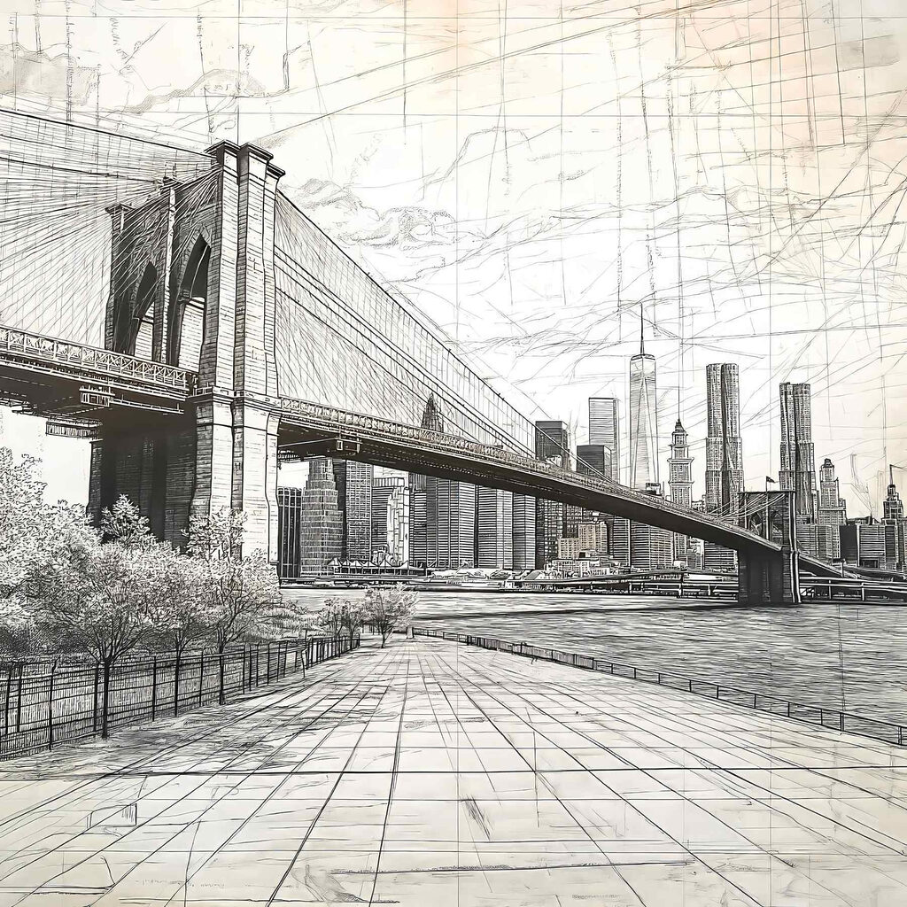 Bridge in Pencil — full design