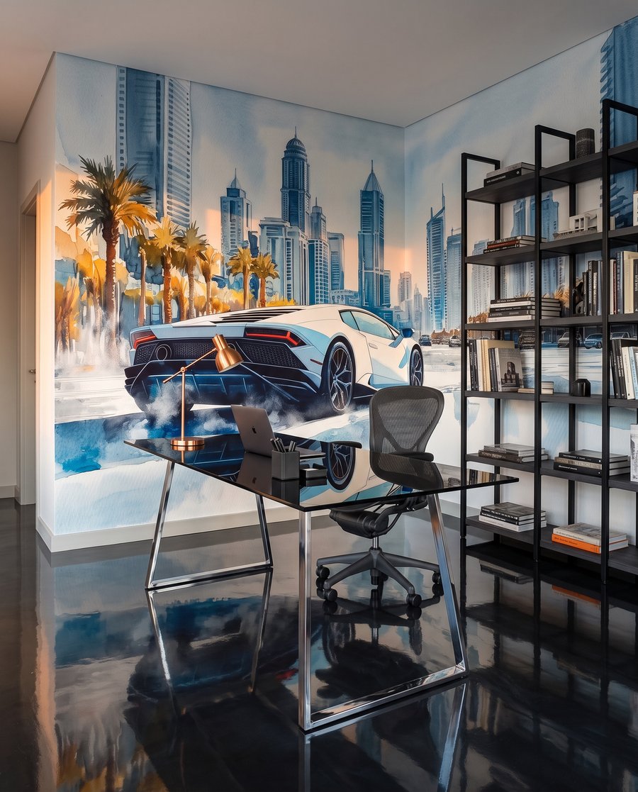 Palm Avenue in an interior