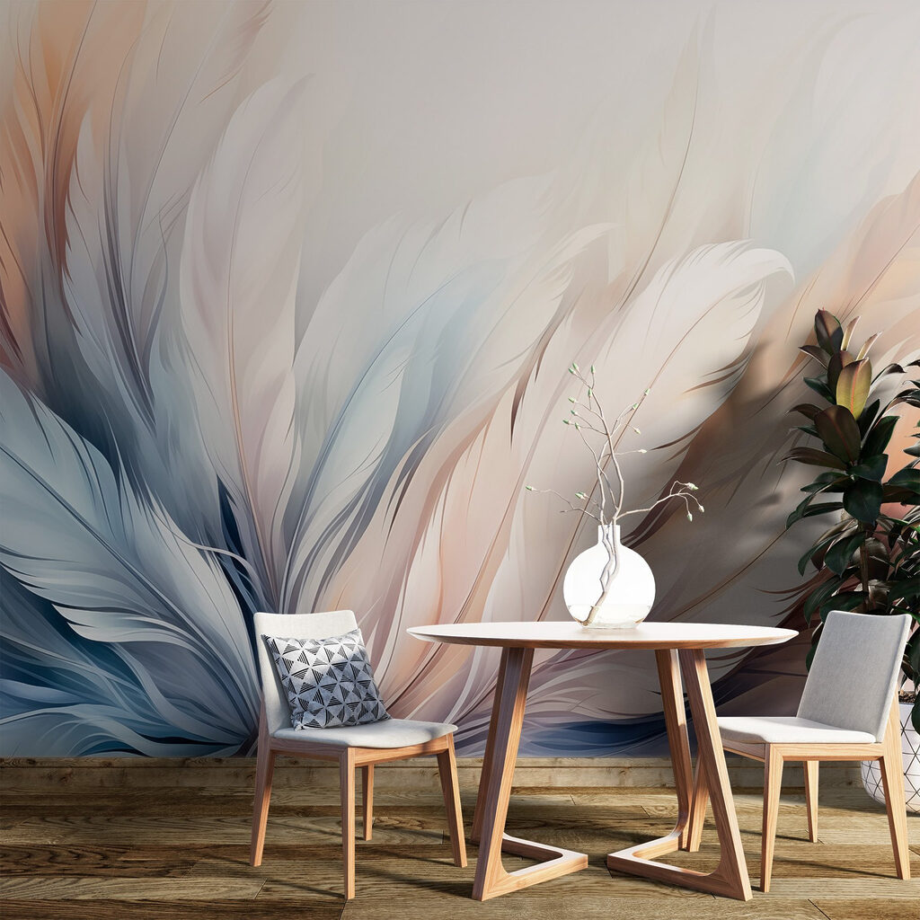 Feathered Light in an interior