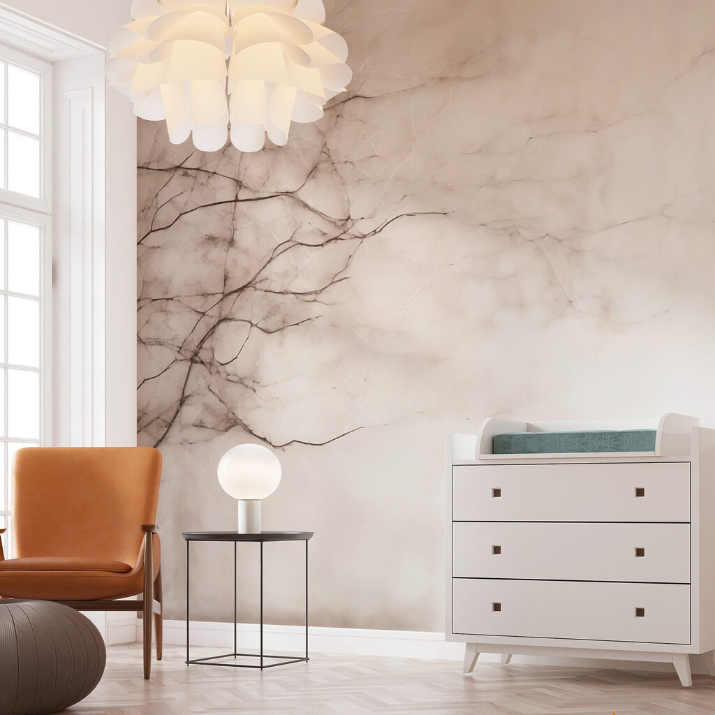 Bare twigs on cream — interior 3
