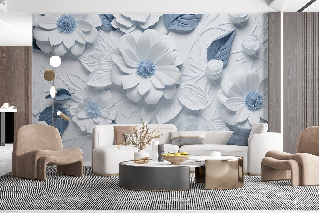 Sculpted Daisy Pattern — interior 1