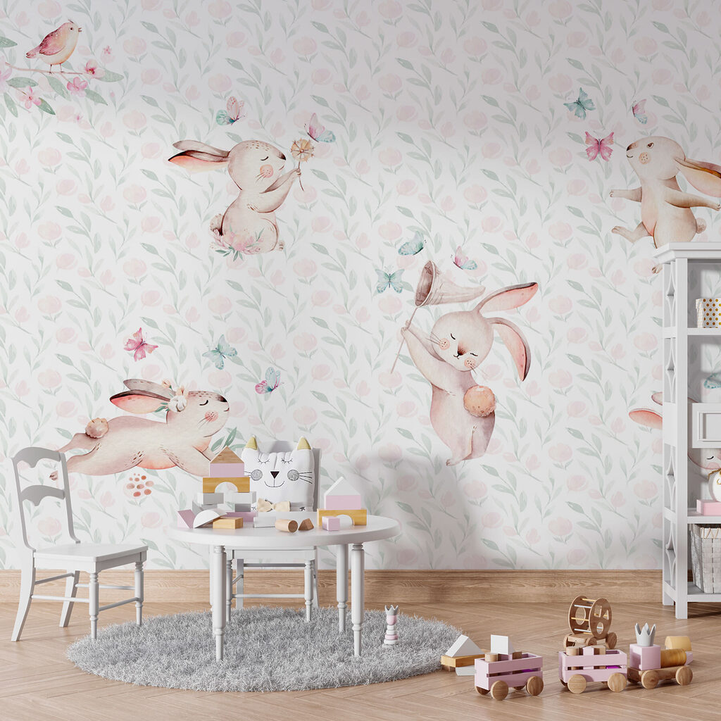 Bunnies and Butterflies — interior 2
