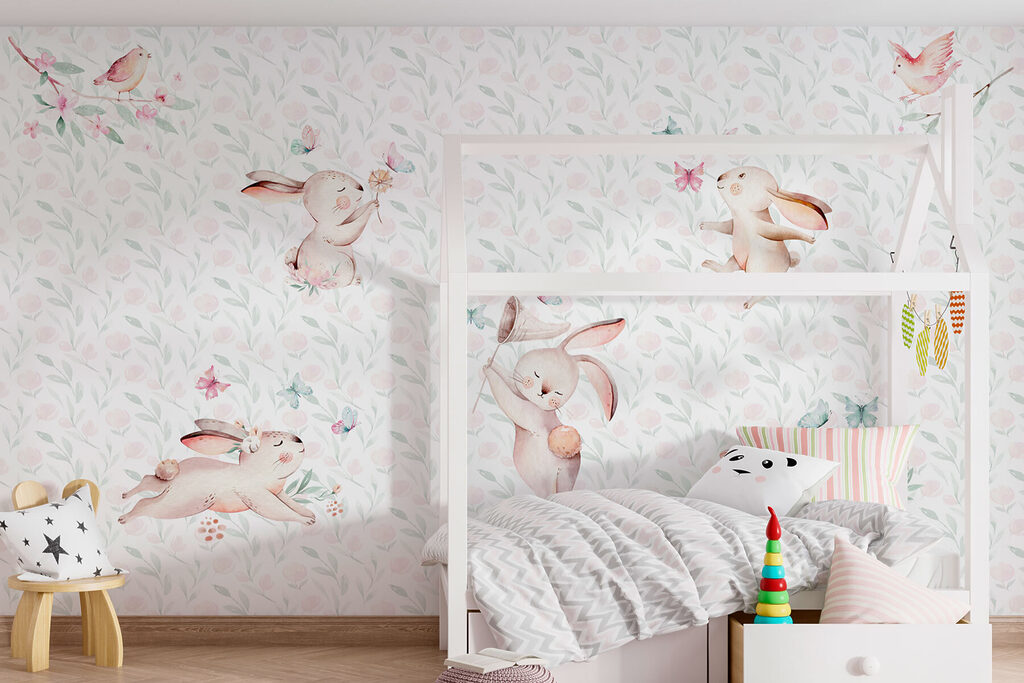 Bunnies and Butterflies — interior 3