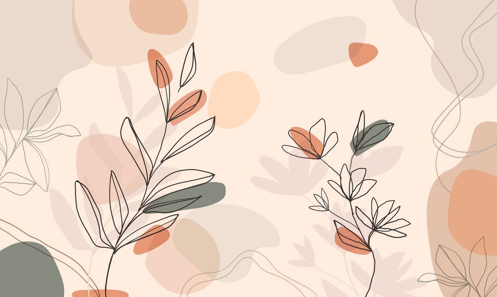 Botanical Lines — full design