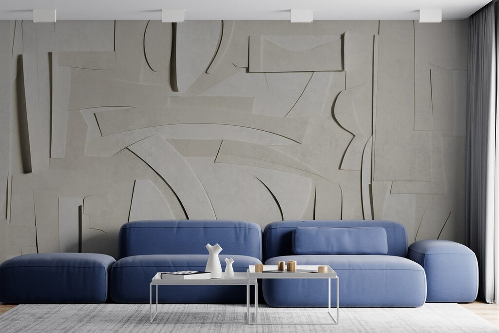 Geometric folds and arches — interior 3
