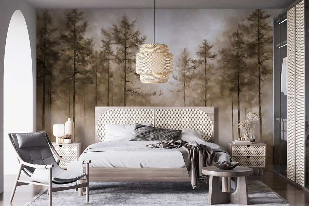 Pines Through the Fog — interior 1