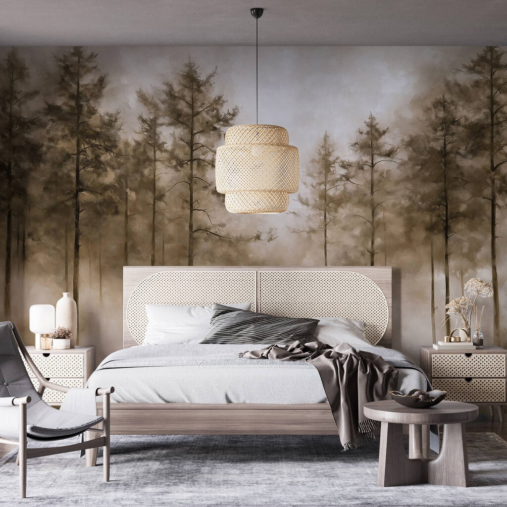Pines Through the Fog — interior 2