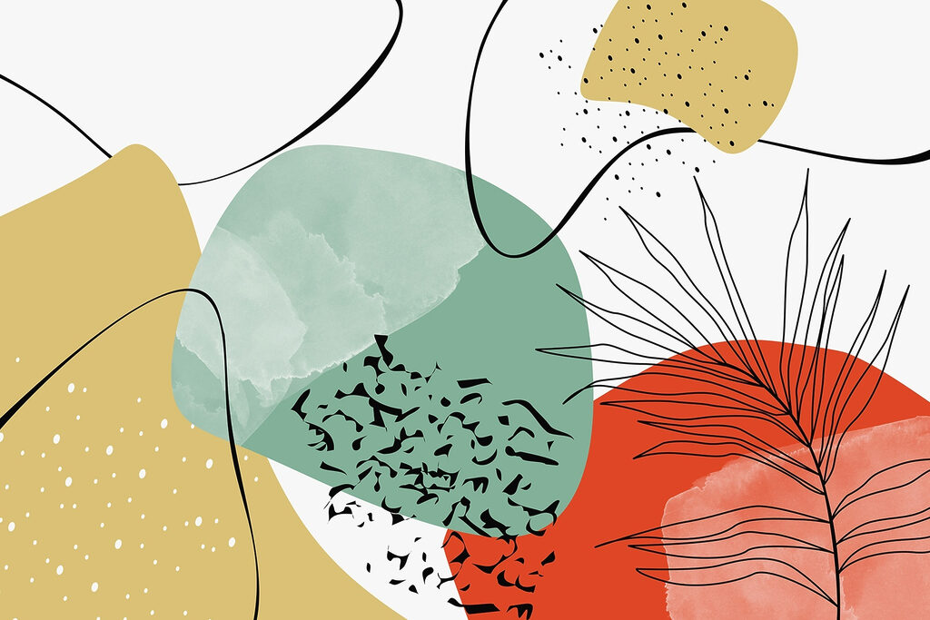 Botanical Colour Play — full design