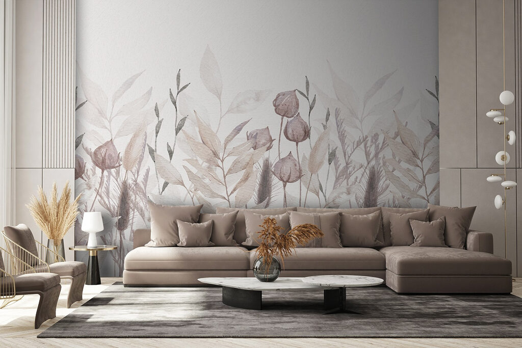 Meadow Stems in Watercolour — interior 2
