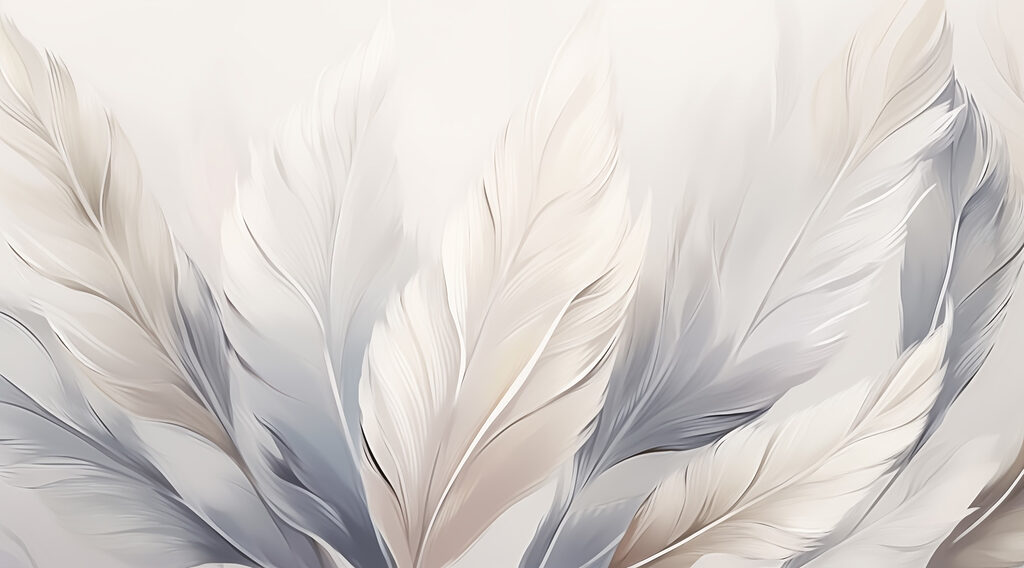 Soft Feather Fan — full design