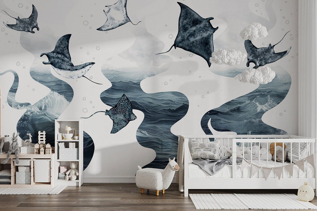Rays Beneath the Water — interior 4