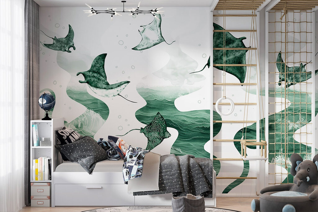 Rays Beneath the Water — interior 4