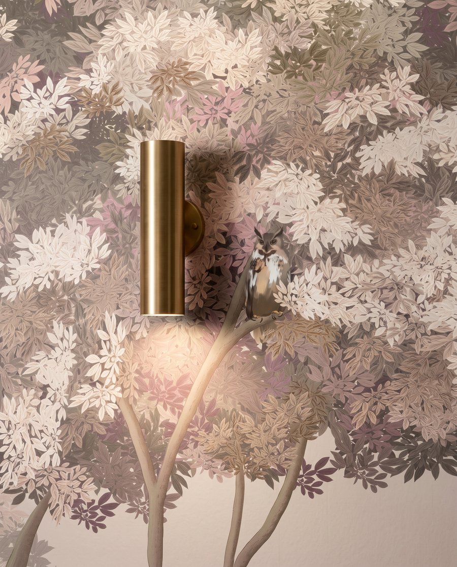 Birds in Blossom Woods — detail
